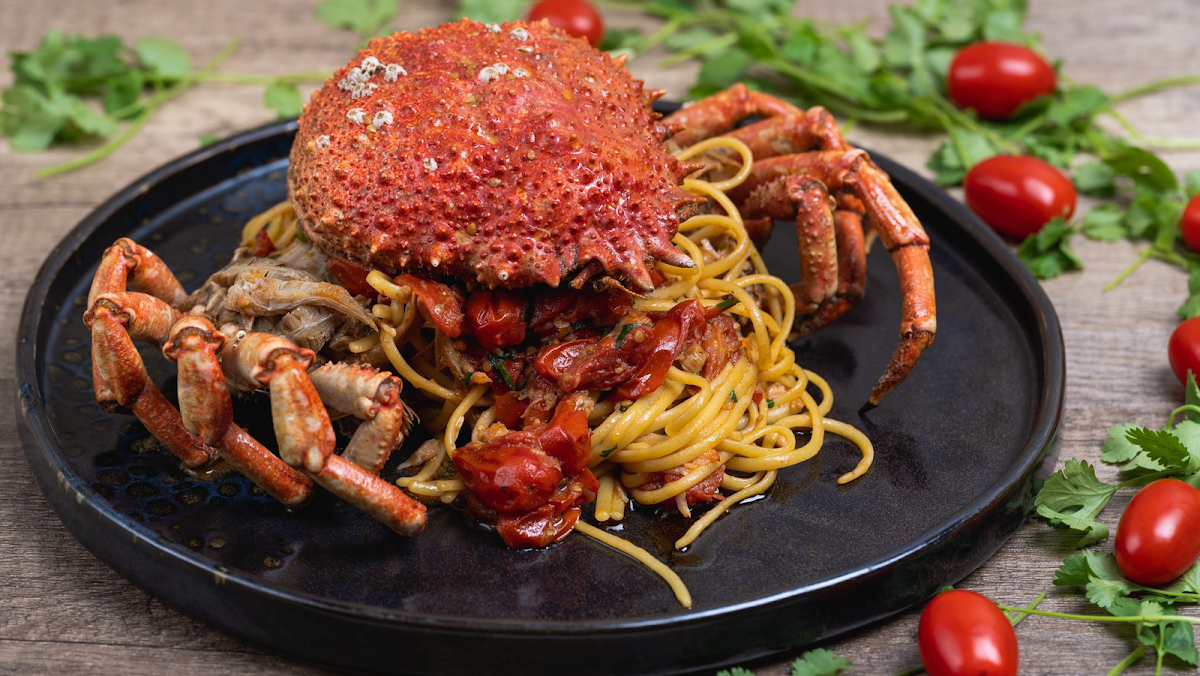 Piatto di mare del Ristorante Castel Nuovo